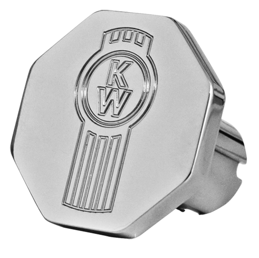 CUSTOM KNOBS-KW1-O : Kenworth Logo Octagon Knob