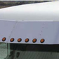 TX-TSUN-F22 : "16 Freightliner Columbia & Century Class Mid Roof Sun visor with 10 X 2"" Light Holes (2004-)"""