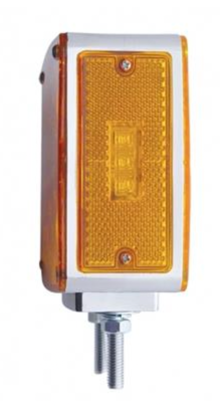 UNITED PACIFIC - 38710 : 21A/A LED SQ 2FACE/2STUD LT-2A MB LENS