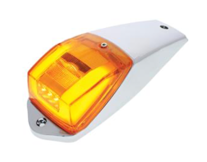 UNITED PACIFIC - 36677 : 24 LED RECTANGULAR "GLO" CAB LIGHT KIT - AMBER