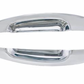 UP-41542 : Chrome Exterior Door Handle Cover for 2013+ Kenworth T680/T880 Trucks- Driver