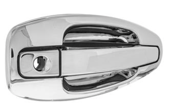 UP-41543 : Chrome Exterior Door Handle Cover for 2013+ Kenworth T680/T880 Trucks - Passenger