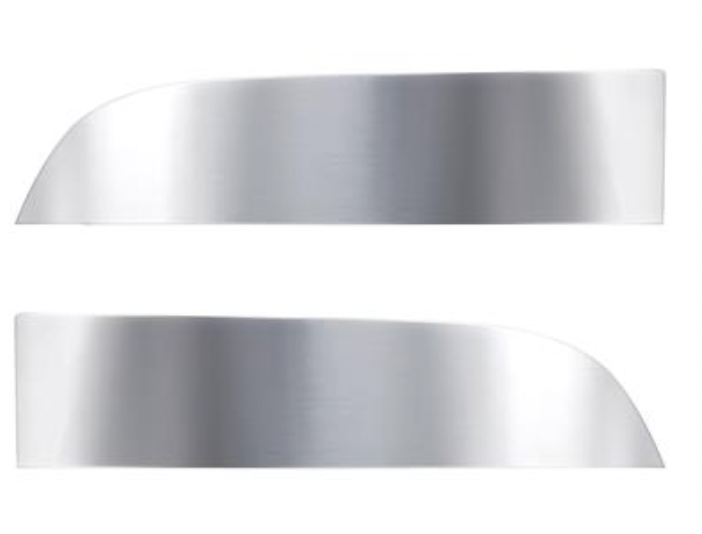 UP-29057 : Stainless 8" Chopped Window Trim For Kenworth