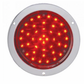 UP-38062 : 40 LED Deep Dish 4" Stop, Turn & Tail Light - Red LED/Red Lens