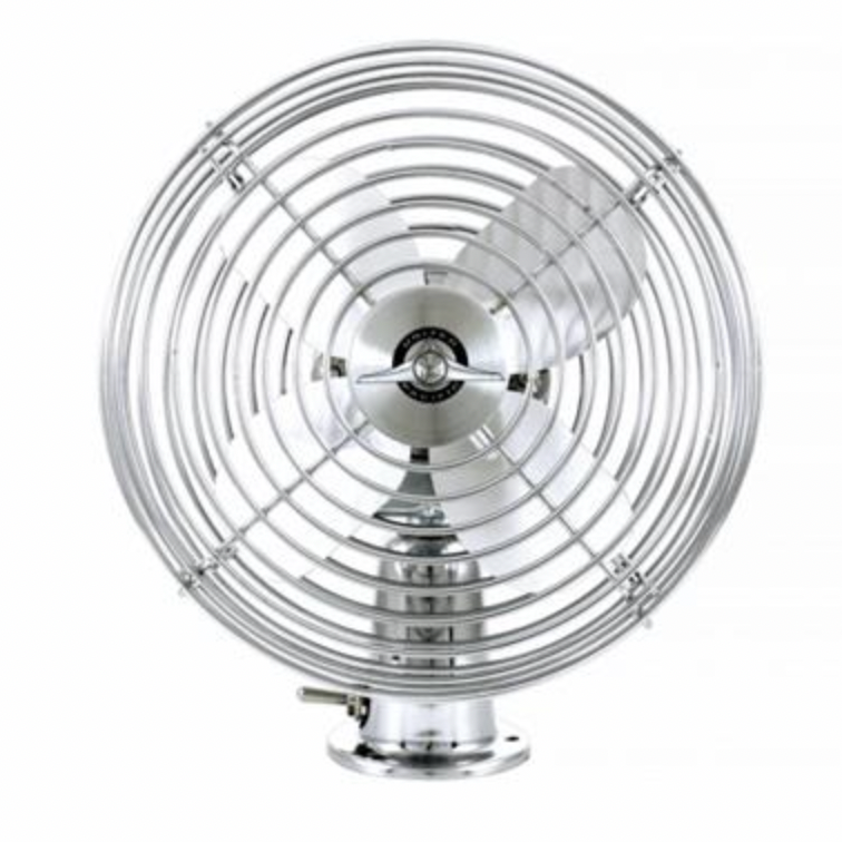 UNITED PACIFIC - 40848 - 6" Chrome Heavy Duty Fan
