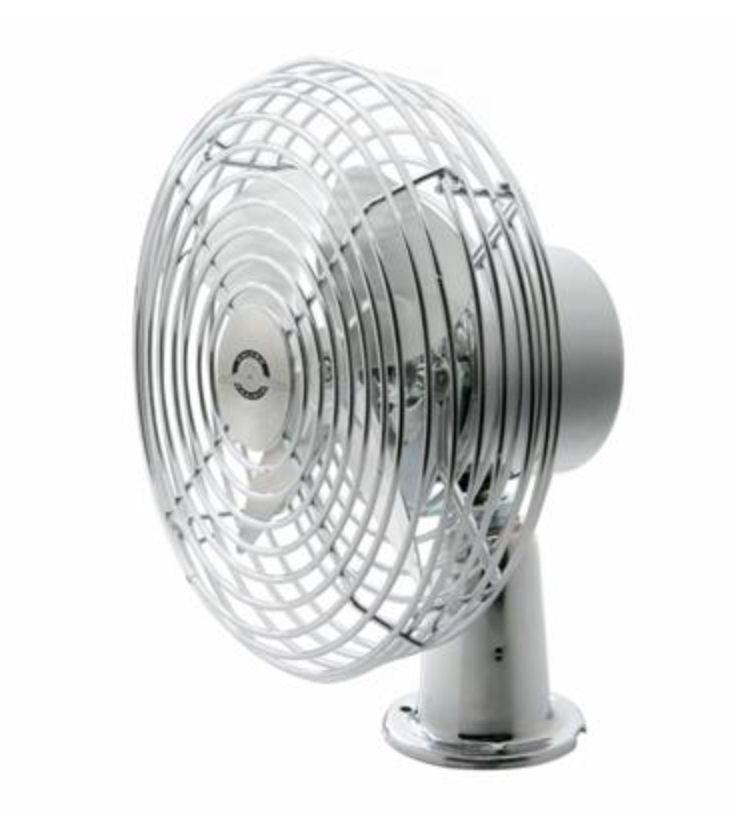 UNITED PACIFIC - 40848 - 6" Chrome Heavy Duty Fan