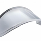 UP-10531 : 7" Round Stainless Steel Extended Style Headlight Visor