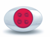 TRUX-TLED-G2XR : Marker M3 Style Red Lens / Red LED (4 Diodes)