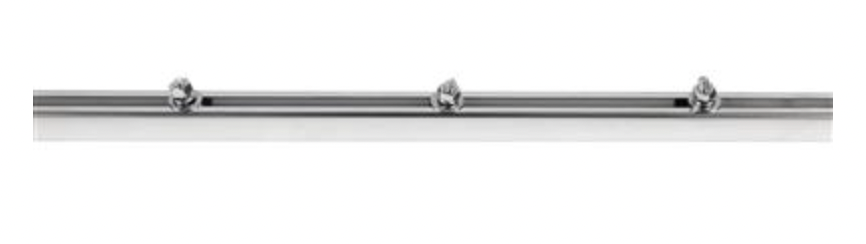 UNITED PACIFIC - 21160 : 33 3/4" Stainless Steel Kenworth Style Bar for K200/104/108 models