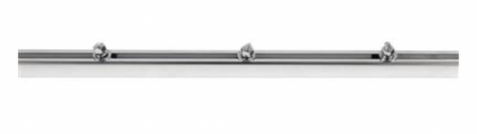 UNITED PACIFIC - 21160 : 33 3/4" Stainless Steel Kenworth Style Bar for K200/104/108 models