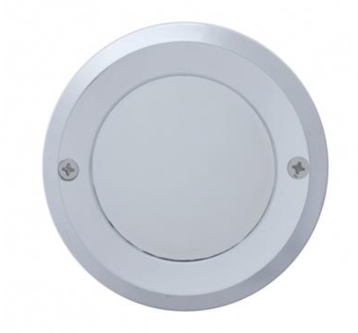 UNITED PACIFIC - 34070 : 2" Chrome Plastic Mirror Light Bezel Without Visor