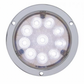 UP-38078 : 10 LED 4" Flange Mount Auxiliary/Utility Light -White LED/Clear Lens