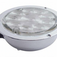 UP-38078 : 10 LED 4" Flange Mount Auxiliary/Utility Light -White LED/Clear Lens
