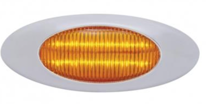 UP-38230 : 12 LED Phantom I Clearance/Marker Light - Amber LED/Amber Lens