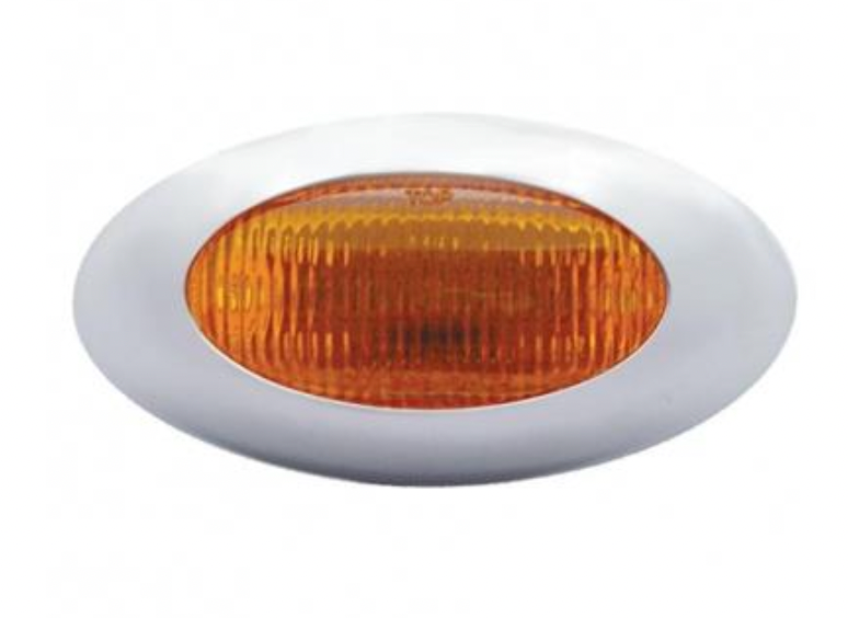 UP-38230 : 12 LED Phantom I Clearance/Marker Light - Amber LED/Amber Lens