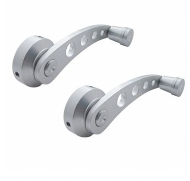 UNITED PACIFIC - 24009 : Billet Aluminum Window Crank Handle Kit (2 Pack)