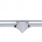 UNITED PACIFIC - 39878 : Chrome Hood Emblem Trim With 14 LED Light Bar For Kenworth - Amber LED/Amber Lens