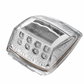 UNITED PACIFIC - 39528 : 17 LED Reflector Square Cab Light - Amber LED/Clear Lens