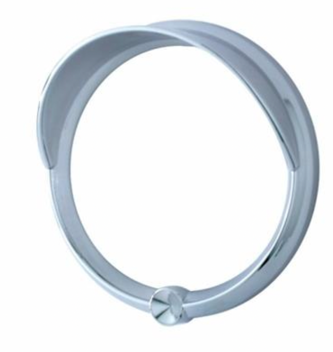 UNITED PACIFIC - 40622 : Signature Series Speed/Tachometer Gauge Bezel With Visor For Freightliner -Indented