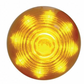UP-38168 : 9 LED 2" Beehive Clearance/Marker Light - Amber LED/Amber Lens