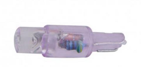 UP-38346 : 1 Micro LED 37/BP2 Bulb - Purple (2 Pack)