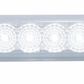 UNITED PACIFIC - 39938: 4 LED Reflector Auxiliary/Utility Light - White LED/Clear Lens