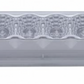 UNITED PACIFIC - 39938: 4 LED Reflector Auxiliary/Utility Light - White LED/Clear Lens