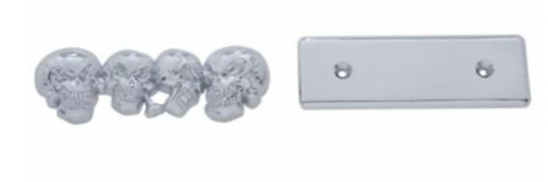 UNITED PACIFIC - 88122 : Skull Accent