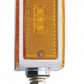 UNITED PACIFIC - 38709 : 45 LED Single Stud Double Face Turn Signal Light - Amber LED/Amber Lens