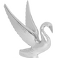 UP-72001 : Die Cast Swan Hood Ornament - Chrome