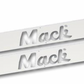UP-29124 : Stainless Upper Scuff Panel With Logo For Mack CH/CL