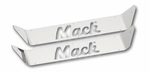 UP-29124 : Stainless Upper Scuff Panel With Logo For Mack CH/CL