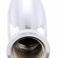 UP-70610 : Chrome M30X3.5 Thread-On Vegas Gearshift Knob With 13/15/18 Speed Adapter - Vertical