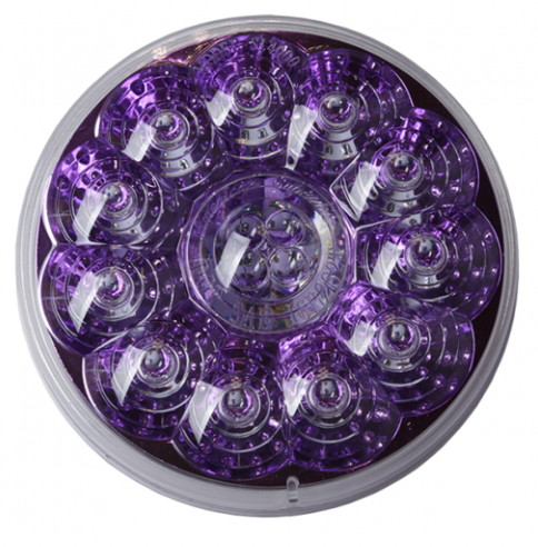 ASL - 40400PR - 4000 - 4" Designer Series - Purple Lens / Red Led