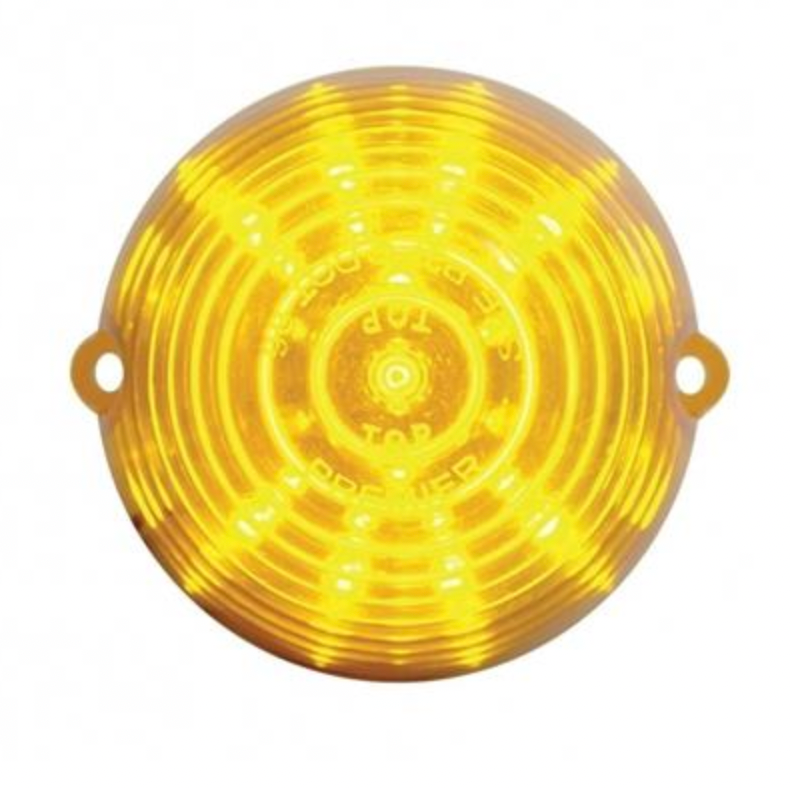 UP-38312 : 19 LED Beehive Grakon 1000 Cab Light - Amber LED/Amber Lens