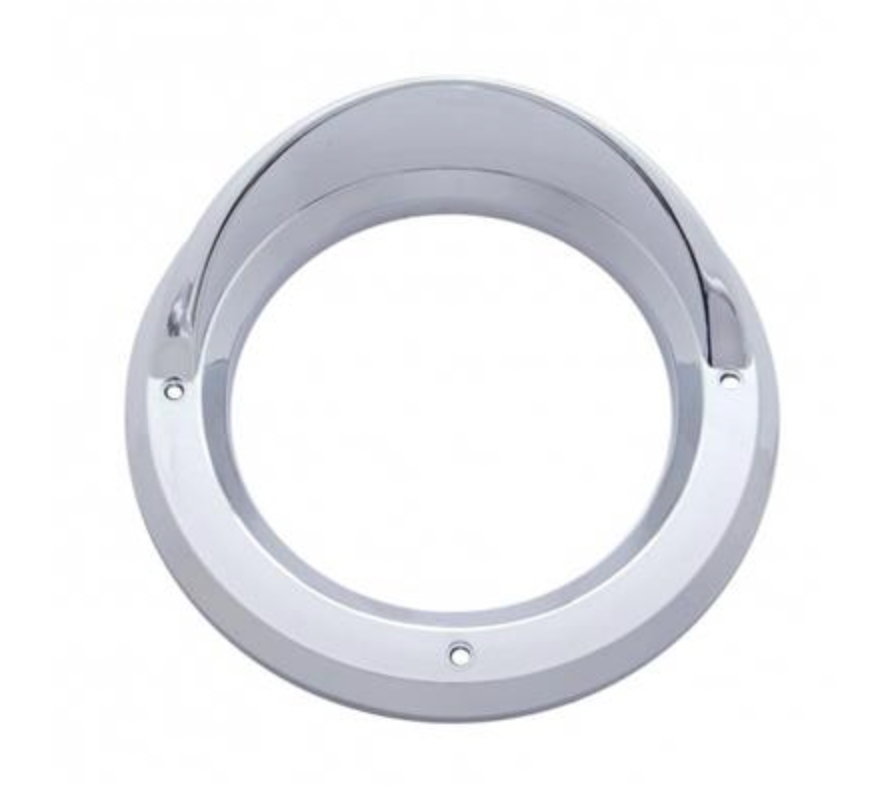 UP-10483 : 4" Light Bezel With Visor (Bulk)