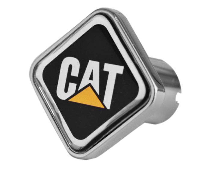 CUSTOM KNOBS-CAT-S-6090 : Caterpillar Logo Square Knob (190)