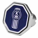 CK-KW1-O-7747 : Kenworth Logo Octagon Knob Blue 647