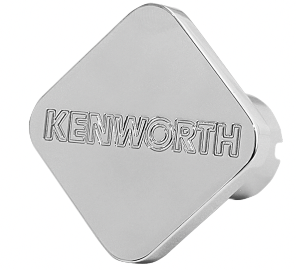 CUSTOM KNOBS-KW2-S : Kenworth Name Square Knob