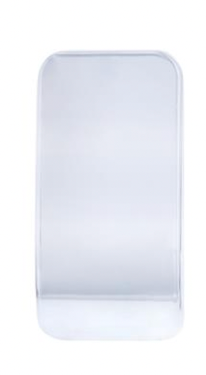 UNITED PACIFIC - 41453 : Chrome Plastic Blank Switch Covers For Kenworth T680, T880, W990 (Card Of 2)