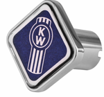 CK-KW1-S-7747 : Kenworth Logo Square Knob Blue 647