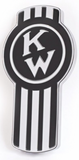 CK-EMKWO-6090 : Kenworth Old Style Emblem Chrome / Black