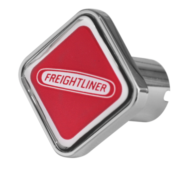 CK-FL1-S-6340 : Freightliner Logo Square Knob Red  440