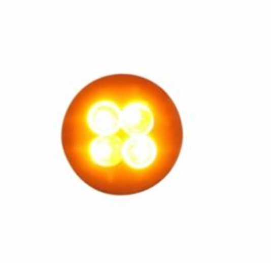 UNITED PACIFIC - 38272 : 4 LED 194 Bulb - Amber LED (3-Pack)