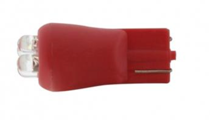 UNITED PACIFIC - 38276 : 4 LED 194 Type Bulb Red (3-Pack)