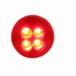 UNITED PACIFIC - 38276 : 4 LED 194 Type Bulb Red (3-Pack)