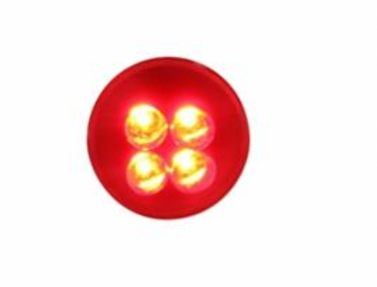UNITED PACIFIC - 38276 : 4 LED 194 Type Bulb Red (3-Pack)