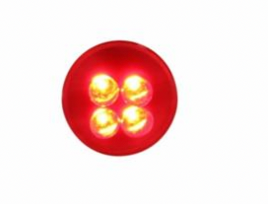 UNITED PACIFIC - 38276 : 4 LED 194 Type Bulb Red (3-Pack)