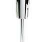 UNITED PACIFIC - 70862 : Gun Cylinder 13/15/18 Speed Gearshift Knob - Liquid Silver