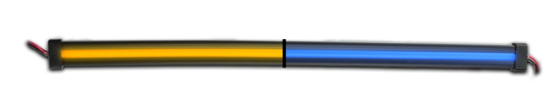 TX-TLED-GL24CXAB : 24" Amber To Blue Strip Led Light